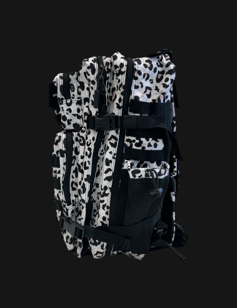 MILITARY GYM Rucksack Leopard white