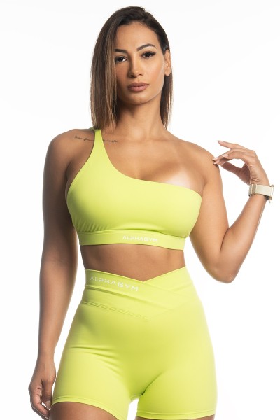 "NAVIA" Sports Bra lime green