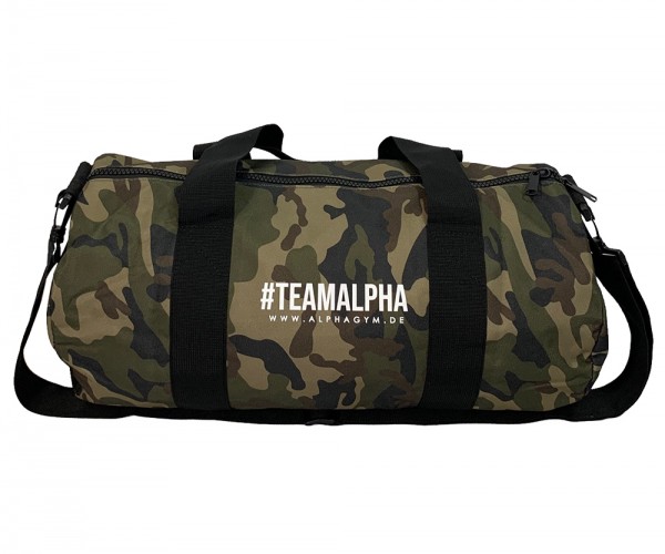 "#TEAMALPHA" DUFFLE BAG Camouflage