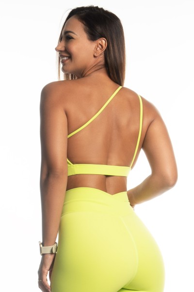 "NAVIA" Sports Bra lime green