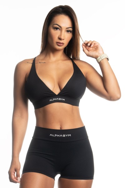 "VARIJA" Sport Bra black