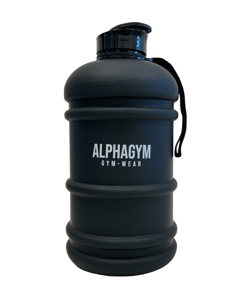 ALPHA GYM 2.2 Liter Water Gallon - schwarz matt